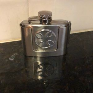 Iron Cross Flask Belt Buckle